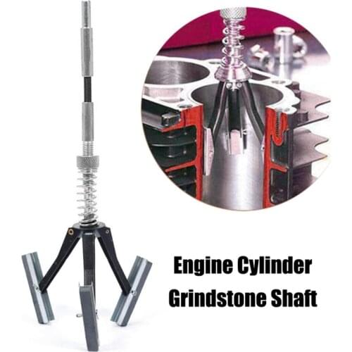 Cylinder sander Tension Shaft Bore Honing Automobiles Trucks Engine Cylinder Grindstone Shaft Flexible Tools 32mm-90mm Cylinders