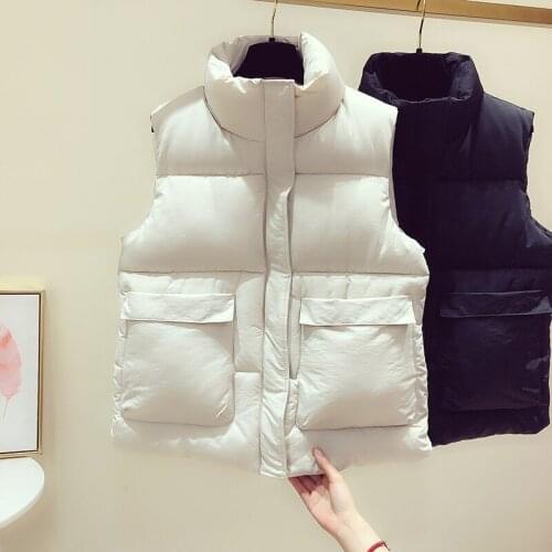 Cheap wholesale 2019 new autumn winter Hot selling womens fashion casual female nice warm Vest Outerwear BP987