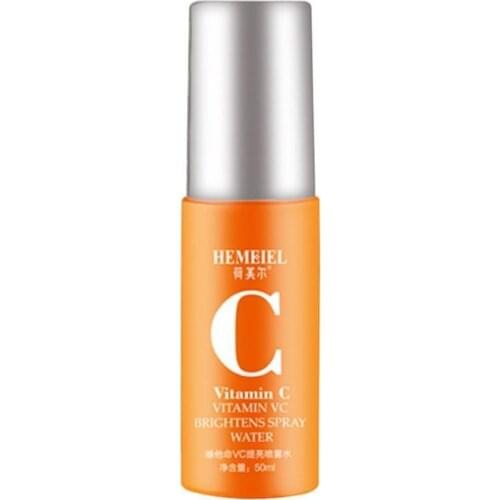 100% Pure Vitamin C Toner Brightening Essence Spray Control Face Pores Moisturizing Serum Oil Whitening Shrink Care Skin K5X1