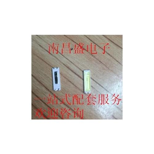 200PCS/Lot LED 7020 SMD beads LCD TV display backlight 0.5W3V cold white bright 50LM fierce power