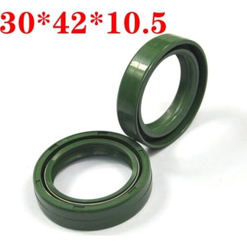 30*42*10.5 mm Motorcycle Front Shock Oil Seal For Kawasaki KLX125 Suzuki RM80 DR-Z125 DS125 Yamaha YZ80 YT175 YTM200