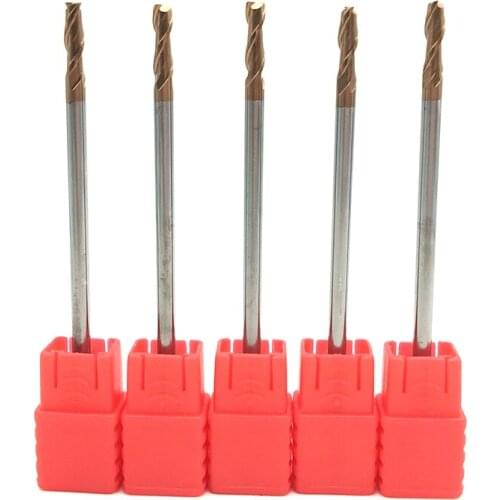 5PCS HRC60 2Flute 12mm Solid Carbide Endmill D12x75L D12x100L Standard Length Side milling Slotting Profiling carbide cutter