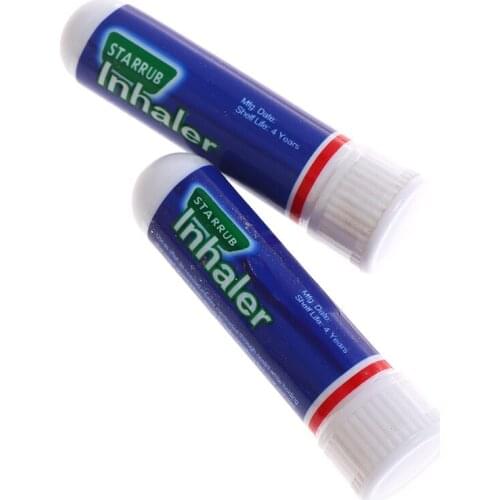 5pcs Nasal Essential Oils Rhinitis Mint Cream Refresh Nose Cold Cool Chinese Natural Herbal Ointment Nasal Inhaler
