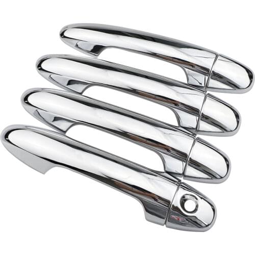 8X New Chrome Door Handle Cover for Toyota Camry Yaris Corolla RAV4 Matrix Solara Prius 2005 2006 2007 2008 2009+ Door Trim