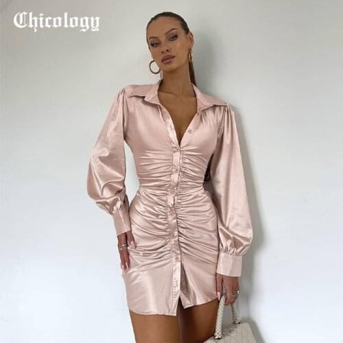 CHICOLOGY Fashionable Shirt Dresses