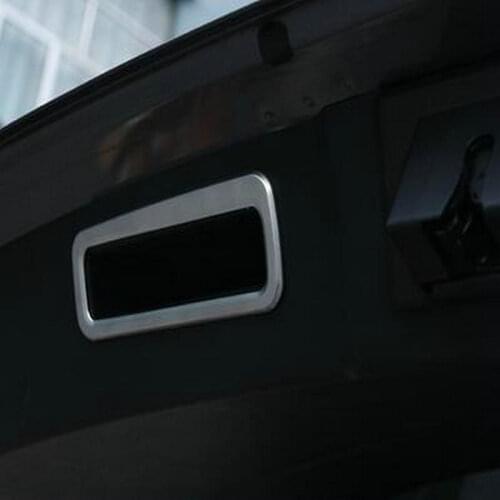 SBTMY 2PCS/SET ABS decorative frame of automobile trunk tailgate handle for LEXUS NX NX200 2015-2018 car accessories