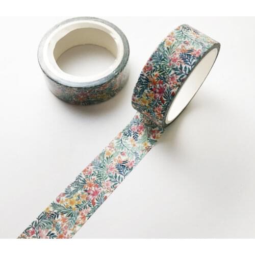 1Pcs Kawaii Cartoon Decoration Tape Paper Washi Masking Tape Creative DIY Scrapbooking Tape 15mm*5m Stationary School Supplies
