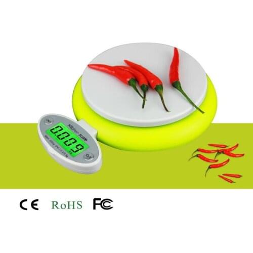 Practical 5KG/1g LCD Display Electronic Kitchen Scale Digital Scale Electronic Kitchen Food Diet Postal Scale Weight Tool