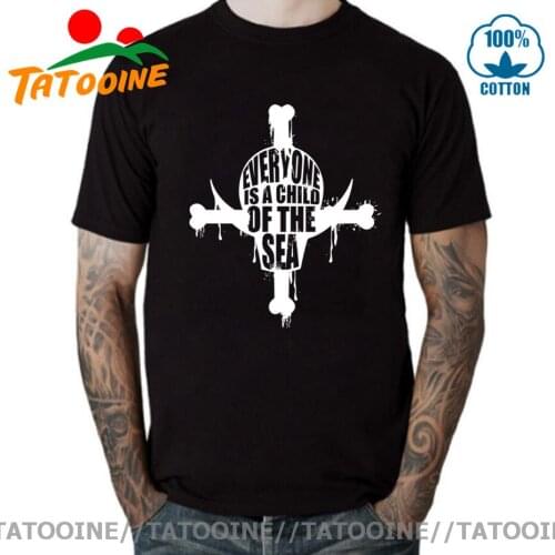 One Piece Whitebeard Pirate T shirt women men CARIBBEAN pirates t shirts female male Tops Hip hop Tee shirts pirate shirt hombre