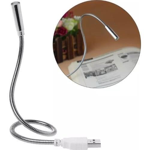 USB Flexible Night Light Adjustable Hose Night Illumination Plug And Play PC Computer Desktop Book Reading Keyboard Lamp
