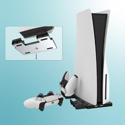Game Controller Charging Stand Gamepad Charging Base For PS5 Adapter Multi-function Main Engine Cooling Base Games Accessories