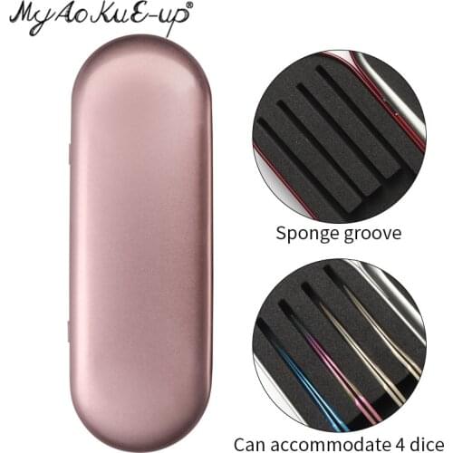 Eyelashes Tweezers Storage Box For Eyelash extension Activated Sealed Storage Container eyelash tweezers case Makeup Tools