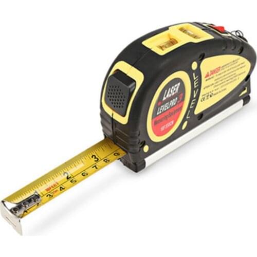 Measuring King Laser Infrared Spirit Level Crossing High Precision Multifunctionl Flat Water Projector With Tape Measure 4 in1