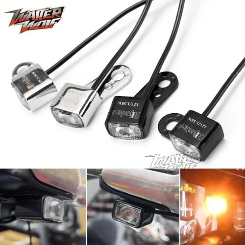 2021 Mini Turn Signal Indicator Light For Sportster 1200X Forty-Eight 1200 lron 883 Superlow Seventy Motorcycle Accessories Lamp
