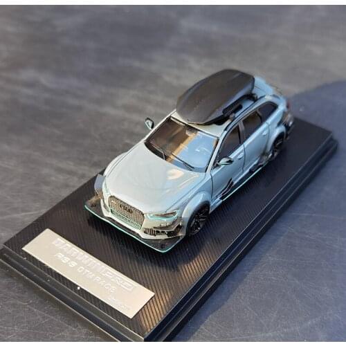 1/64 Audi RS6 C7 DarwinPro DTM crock resin alloy die-casting car model collection ornaments childrens toys boy toys