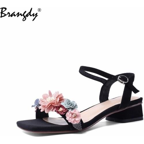 New White Flower Dance Shoes High Heels Women Sexy Show Sandals Ladies Party Club Shoes Wedding New Female Dress Shoes
