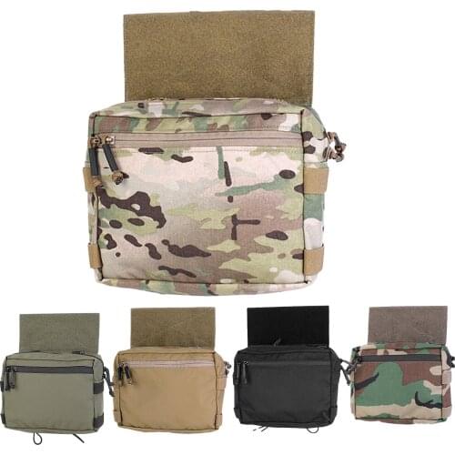 Airsoft Tactics Vest Chest Hanging Belly Bag D3Crm Mk3 Mk4 Tactical Chest Hanger Bag Storage Bag