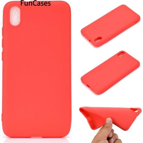 Navy Soft Silicone Protector For Xiaomi armor Redmi 7A Carcaso Matte Telefoon sFor Xiaomi Redmi coque 7A Silicone Covers