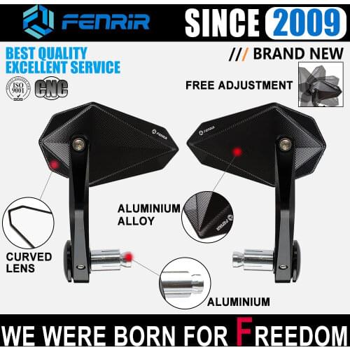 CNC Motorcycle Side Mirror for Ducati Scrambler Monster Diavel Honda Kawasaki Yamaha MT03 MT07 MT09 MT10 Suzuki KTM Duke Benelli