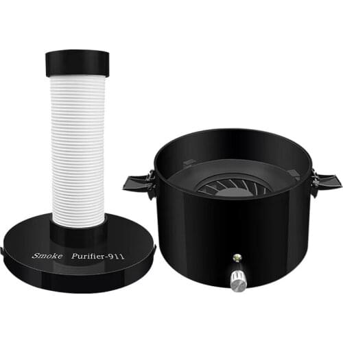 The Laster Desktop Smoking Device Smoke Purifier 3-Layer Filter Dust Purification System For Telephone Repair Welding Absorption