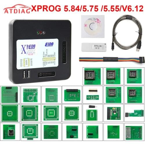 X Prog-M Xprog m V5.55 V5.84 V6.12 ECU Chip Tunning Programmer X Prog M Box 5.55 XPROG-M
