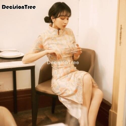 2021 mandarin collar women qipao bridal wedding dress slim elegant cheongsam vintage cheongsam qipao chinese oriental dresses