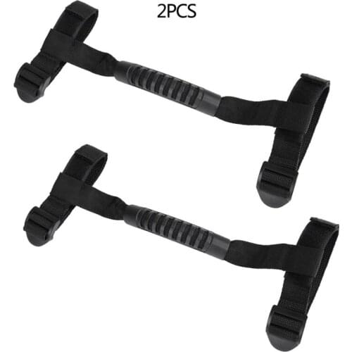 1 pair Car Grab Handle For JK YJ TJ 1987-2 For JK YJ TJ 1987-2016 Rugged Ridge Rear Side Car Grab Handle Bar Roll Grips Holder