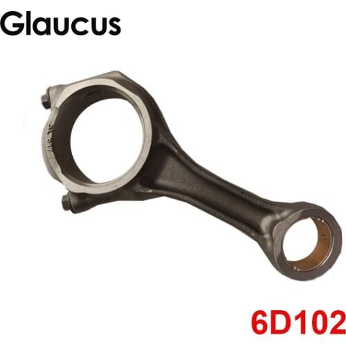 6D102 SA6D102 S6D102 engine connecting rod conrod con rod for Komatsu PC220-7 Excavator 6235-61-2200 6235612200 6235 61 2200