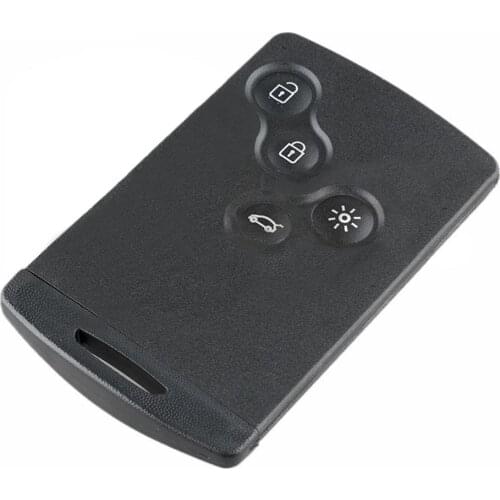 Car Key Shell Remote Control Bag Protective Cover With Key Chain For Renault Megane