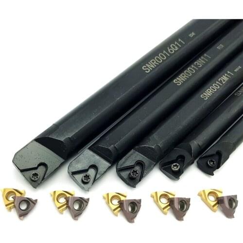 SNR0008K11 SNR0010K11 SNR0012M11 SNR0016Q11 SNR0016Q16 SNR0020R16 SNR0025S16 CNC threaded turning tool holder MMT11IR/16IR Tool
