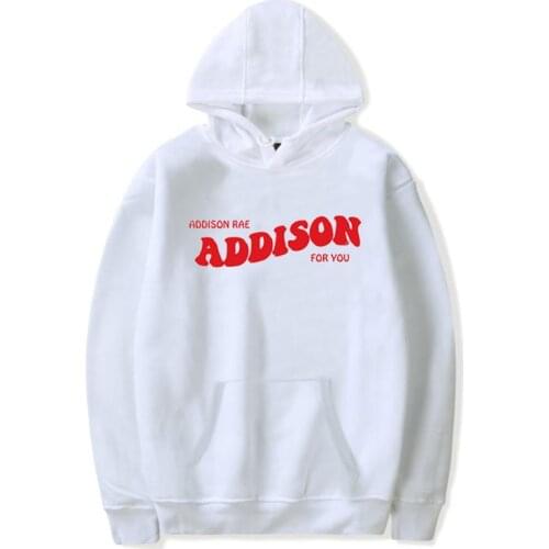 3 to 14 years Addison Rae kids Hoodies boy/girls ADDISON FOR YOU Pouty Face Sweatshirt Hoodie Hip Hop Streetwear kids pullovers