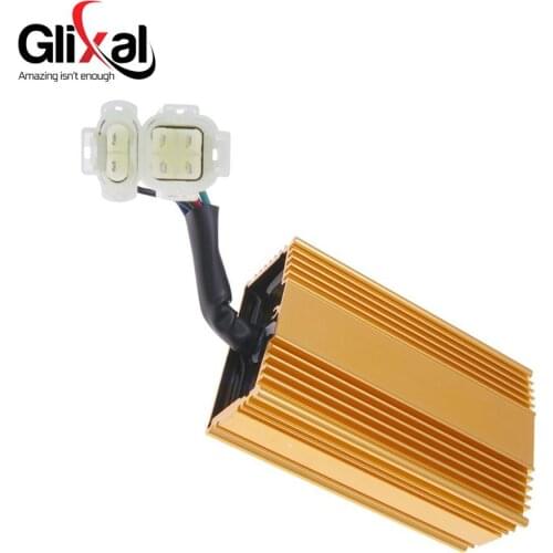 Glixal DC Fired High Performance Alloy Racing CDI Box GY6 50cc 150cc 139QMB 157QMJ Scooter Moped ATV Go Kart (NO REV LIMIT)