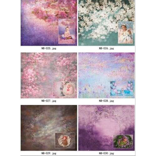 Art Fabric Photography Backdrops Newborn Baby Shower Decorations Photocall Background Props Vinyl Photographic Backgrounds