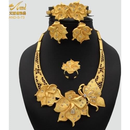 Jewelery Sets bridal gifts jewelry for bracelets women jewellery accessories brand earrings dubai jewelries gold indian earring