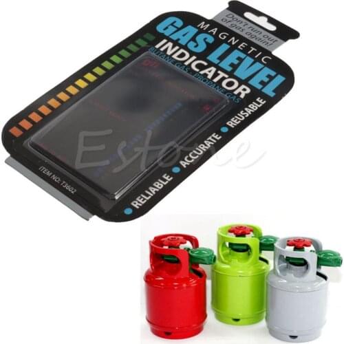 OOTDTY Hot Sale Magnetic Gauge Bottle Propane Butane LPG Fuel Gas Tank Level Indicator