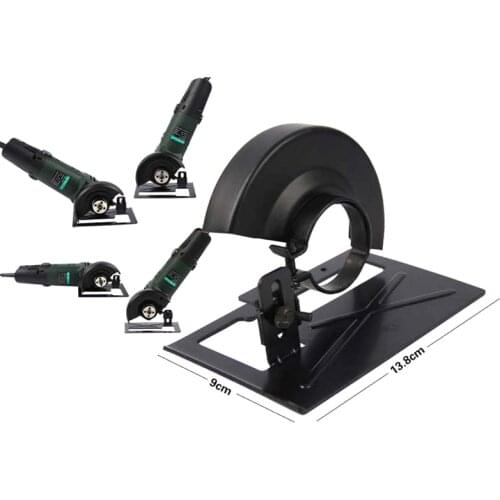 Metal Angle Grinder Bracket Protector Shield Cover Angle Grinder Stand Holder Wheel Guard Base Cutting Machine Tool