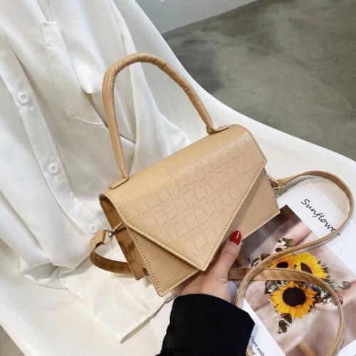 Solid Color Fashion Crossbody For Women 2021 High Quality Pu Leather Female Shoulder Bag Brand Versatile Handbag Small Purses