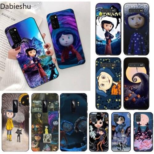 Coraline and the magic door Custom Soft Phone Case for Samsung S20 plus Ultra S6 S7 edge S8 S9 plus S10 5G lite 2020
