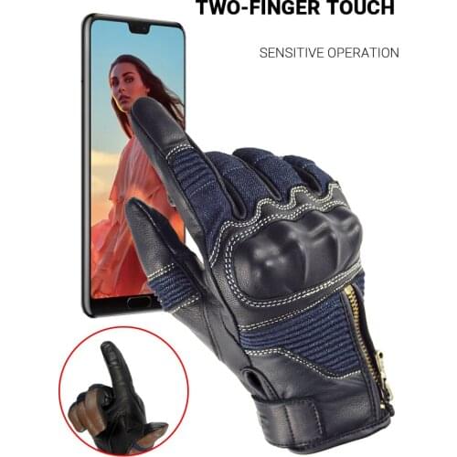 Vemar Summer Motorcycle Racing Gloves Men Women Pitbike Gloves Leather Biker Gloves For Moto GP Motorcycle Accessories