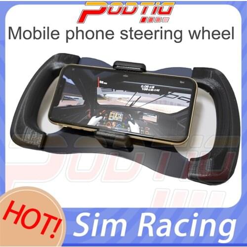 Mobile phone steering wheel handle bracket simulation racing simulator