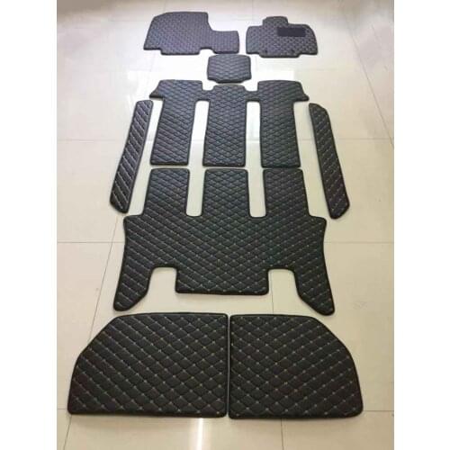Custom full set car floor mats for Honda STEP WGN stepwagon RG1 RG3 RK1 RK5 RP 7 8 seats 2020-2005 waterproof durable carpets