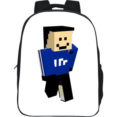 Quackity Backpacks Boy Girl School Bags Kawaii Cute Bookbag Children Bag Fashion Cartoon Mochila Kids Back To School Gift