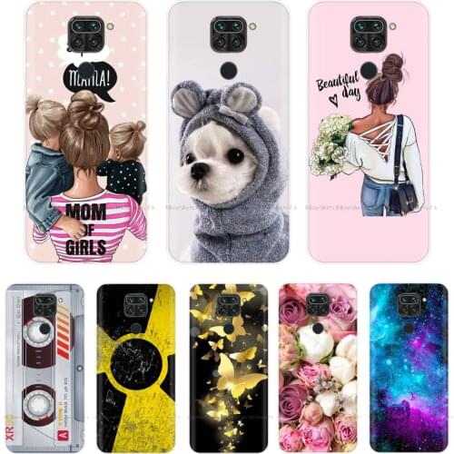Silicon Case For Xiaomi Redmi Note 9 Case Note9 Cover Painting Soft TPU Phone Case For Redmi Note 9 9S Pro Max Back Cover Coque