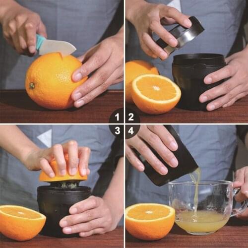 Citrus Juicer Portable Manual Orange Juicer for Lemon Fruit Squeezer Juice Child Healthy Life Juicer Machine