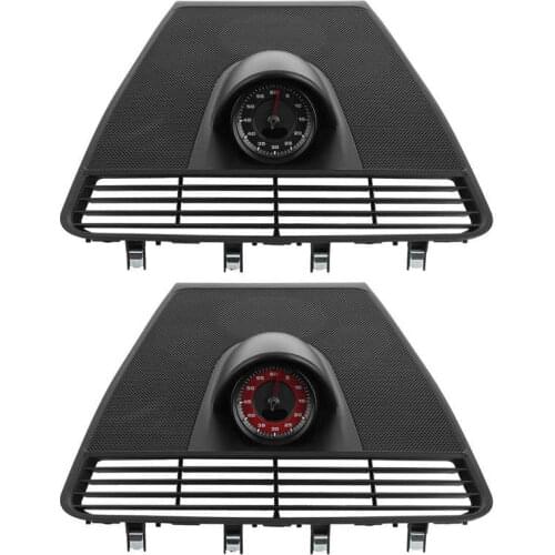 Car styling Dash Clock Instrument Panel Upper Cover with Stopwatch Upgrade Fit for Porsche Panamera 971 2017-2020