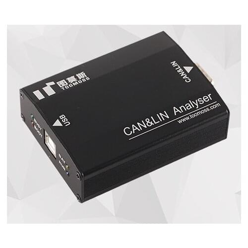 High-speed USB to CANFD LIN PWM K Protocol Analyzer Supports DBC LDF Electromagnetic Isolation