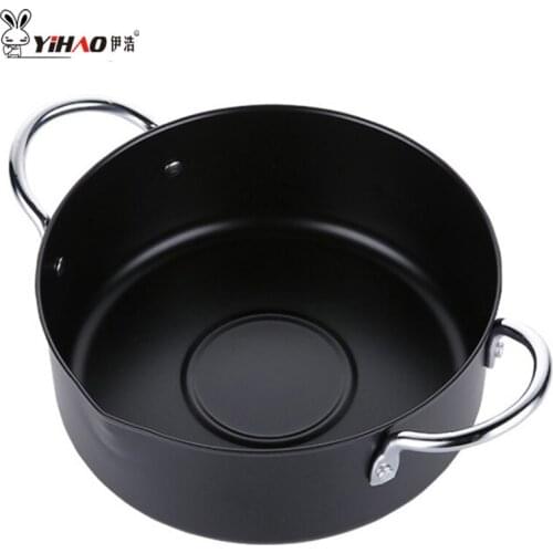 YiHAO 20CM Fryer Home Small Fryer Pans General Use For Gas and Induction Cooker