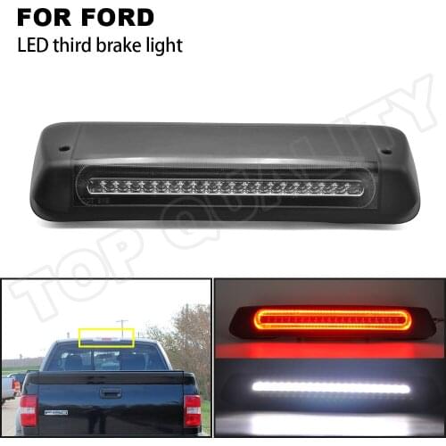 High Mount 3rd Brake Light Car LED Third Break Light Rear Stop Tail Light Lamp For FORD F-150 2004-2008 Explorer Sport Trac 2007