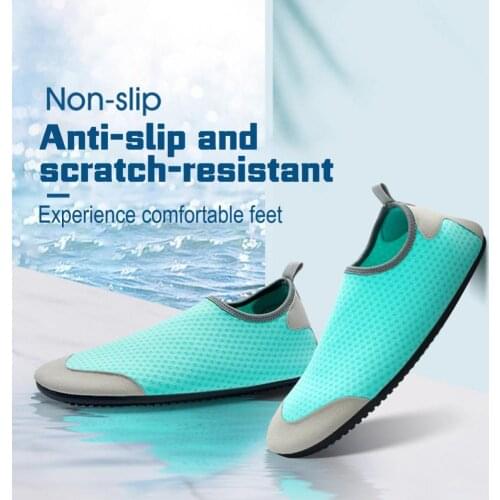 1Pair Unisex Sneakers Swimming Shoes Water Sports Beach Surfing Slippers Footwear Men Women Beach Shoes Quick-drying Sneakers