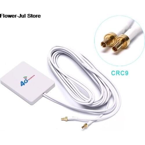 10FT cable 4G LTE Antenna External Antennas for Router Modem Aerial TS9/ CRC9/ SMA Bundle